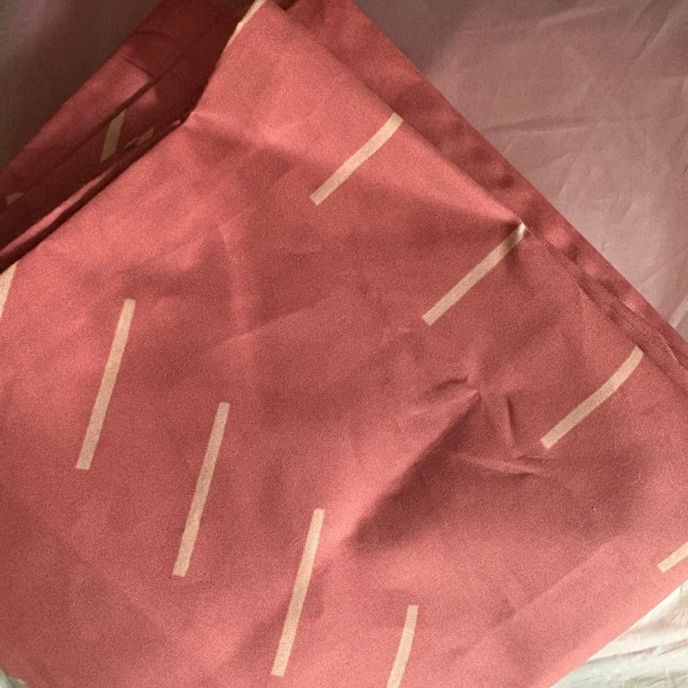 Shapes Decor Rust Patterned Duvet Cover  king size